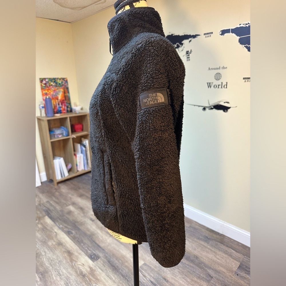 THE NORTH FACE Girls' Suave Oso Fleece Full-Zip Jacket. Size M (10/12)